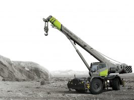 Кран вездеход ZRT850 Короткобазный кран вездеход ZRT850 Zoomlion