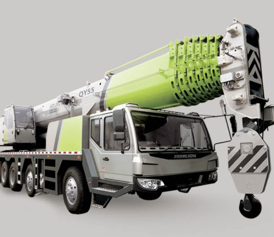 Мобильный кран QY55V (QY55V552.1T) Zoomlion Мобильный кран QY55 Zoomlion