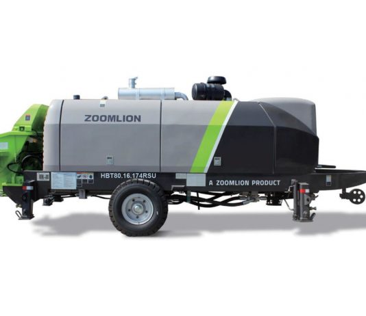 Стационарный бетононасос Zoomlion HBT80.16.174RSU Стационарный бетононасос Zoomlion Zoomlion HBT80.16.174RSU