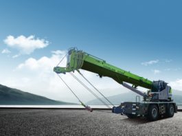 Кран стреловой самоходный ZRT400 ZRT400_Заставка